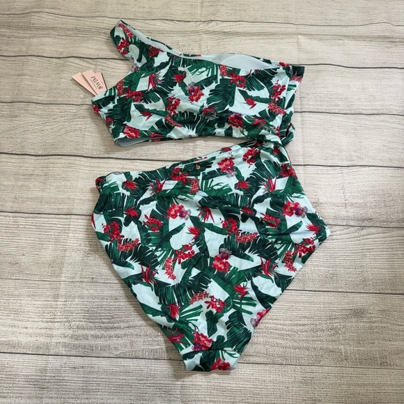 Victoria's Secret NWT Palm Floral Cutout Swimsuit - Picture 4 of 10